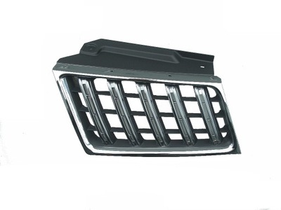 Pajero sport правая решётка радиатора хром 2009-2014 решётка радиатора фото №1