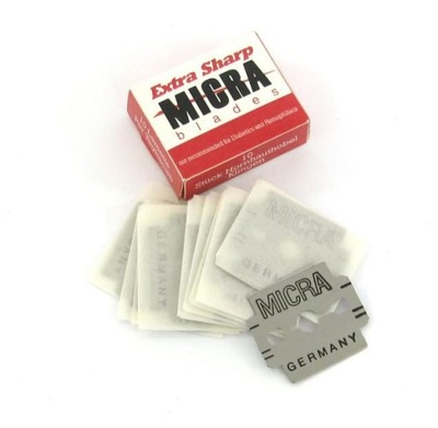 Żyletki zyletka do scinaka do pedicure 10szt 6011