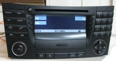RADIO CD MERCEDES W211 CLS NAVEGACIÓN BE7036 EUROPA  