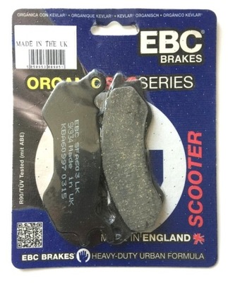 Klocki hamulcowe ebc skuterowe EBC SFA603 - milautoparts-fr.ukrlive.com