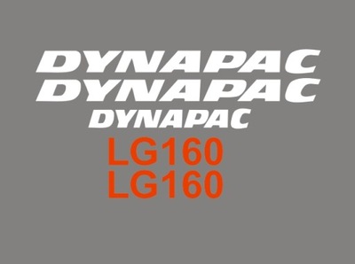 AUTOCOLLANTS OKLEJENIE DYNAPAC LG160 LG200 LG300 LG500 - milautoparts-fr.ukrlive.com