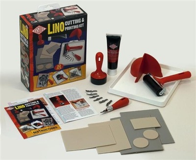 Linoryt Linoleum Grafika Zestaw Do Linorytu ESSDEE