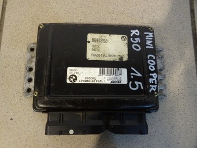 Бортовий комп'ютер блок керування двигуна mini cooper r50 фото №1