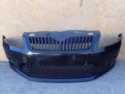 Бампер перед передний skoda fabia ii rs 5j 2010- фото №1