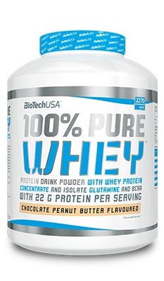 BioTech USA 100% Pure Whey 2270g Banan Poznań