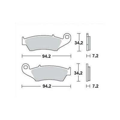 SABOTS DE FREIN AVANT BETA RR, HONDA CRF 250/450, KXF 250 450, RM RMZ WR WRF YZ YZF - milautoparts-fr.ukrlive.com