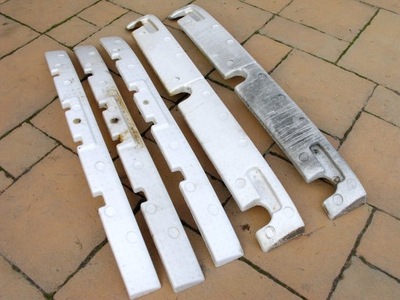 Ssangyong rexton абсорбер бампера задняя перед пена фото №1