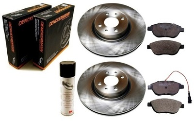 DISCS PADS FIAT STILO BRAVO II IDEA FRONT 284MM - milautoparts-fr.ukrlive.com