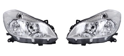 LAMP FRONT RENAULT CLIO III 3 05-09 SET - milautoparts-fr.ukrlive.com