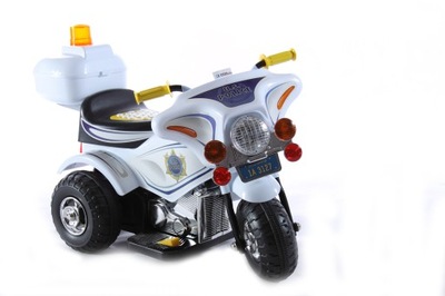 SUPER MOTOR MOTOREK POLICYJNY NA AKUMULATOR KOLORY