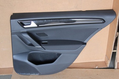 Обивка дверь задняя правый vw golf sportsvan фото №1