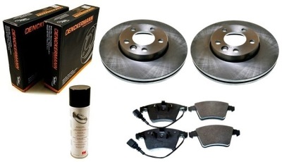 DISCS PADS VW TRANSPORTER T5 16'' FRONT 308MM - milautoparts-fr.ukrlive.com