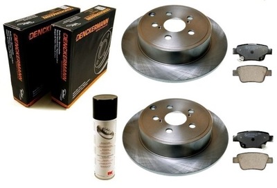 DISQUES SABOTS DE FREIN TOYOTA AVENSIS T25 2003-2009 1.6 1.8 2.0 2.4 ARRIÈRE KIT - milautoparts-fr.ukrlive.com