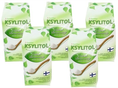 KSYLITOL 5kg fiński 100% cukier brzozowy ekonom