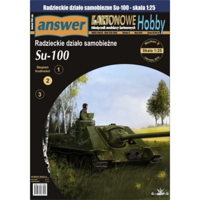 KH 6/2015 Działo samobieżne Su-100 1:25