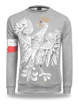 Bluza Patriotyczna Polska Orzeł w Kor Melanż r 3XL