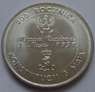 POLSKA - PRL - 10000 zł - 1991 - KONSTYTUCJA 3 MAJA