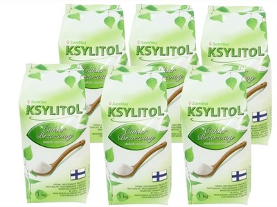 KSYLITOL 6kg fiński 100% cukier brzozowy ekonom