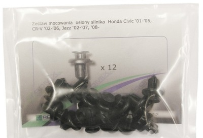 COMPLET CLIPS PROTECTION DE MOTEUR HONDA CIVIC CRV JAZZ - milautoparts-fr.ukrlive.com