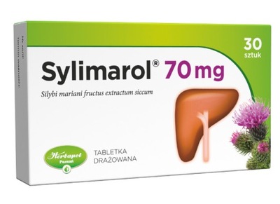 Sylimarol 70 mg 30tabl. wątroba ostropest