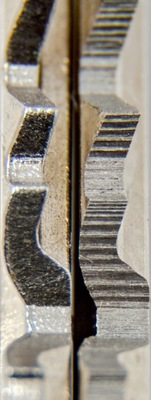 Wkładka BĘBENKOWA do zamka Lob 30/35 niklowa