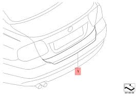 FILM PROTECTIVE ON BUMPER REAR BMW 3 E91 UNIVERSAL ORIGINAL - milautoparts-fr.ukrlive.com