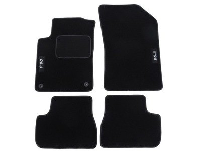 CITROEN DS 3 DS3 2010- MATS VELOUR MANUFACTURER - milautoparts-fr.ukrlive.com