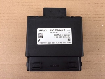 AUDI A4 A5 STABILIZER VOLTAGE MODULE 8K0959663B - milautoparts-fr.ukrlive.com