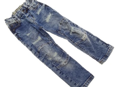 81__DENIM__spodnie dziecięce JEANS rurki__98