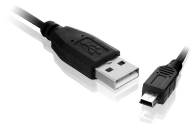 RJU5 KABEL USB AM / mini USB 5Pin 2M PSP MP3 2,0 M