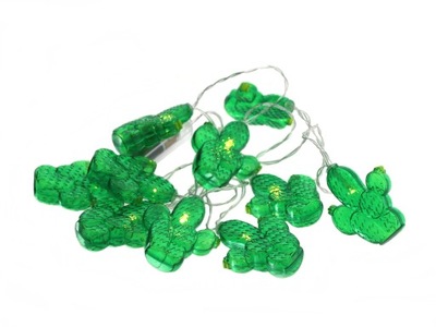 LED svietidlá GIRLANDA - GIRLANDA LED Ledowe lampki KAKTUSY plastic cotton