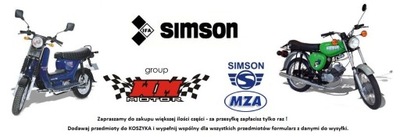 DŹWIGNIA WŁĄCZAJĄCA SPRZĘGŁO SIMSON S51
