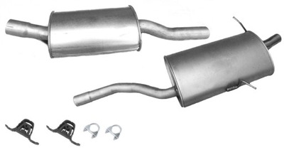 SILENCER CENTRAL END BMW 3 E46 1.9 318I UNIVERSAL - milautoparts-fr.ukrlive.com