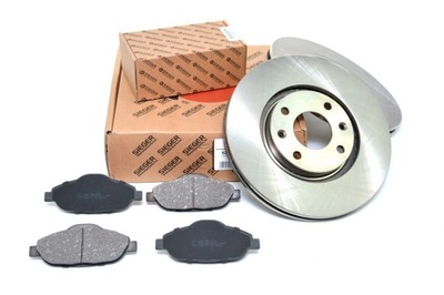 DISQUES 283MM SABOTS DE FREIN AVANT PEUGEOT 3008 I 2009-2016 - milautoparts-fr.ukrlive.com