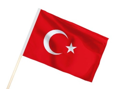 Turcja Flaga 150x90 cm Flagi Turcji NA TUNEL
