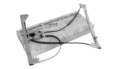 Підйомник скло перед правий renault espace iv 4 фото №1