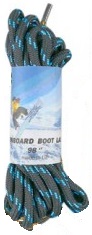 sznurowadła do butów snowboardowych 2,5m niebieski