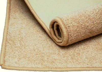Wykładzina dywanowa fryz na wymiar 3m Beż Filc