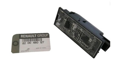 Лампа номерного знака регистрационный renault vel satis оригинальный номер фото №1