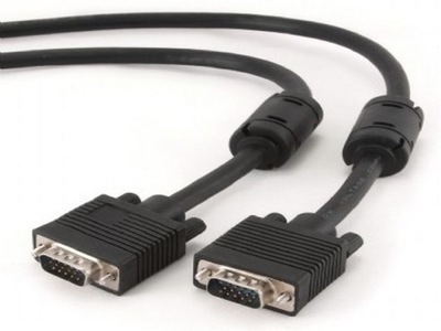 Kabel D-Sub (VGA) Cablexpert CC-PPVGA-10M-B 10 m