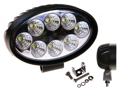 Lampa halogen roboczy 8x3W LED 12/24V - milautoparts-fr.ukrlive.com