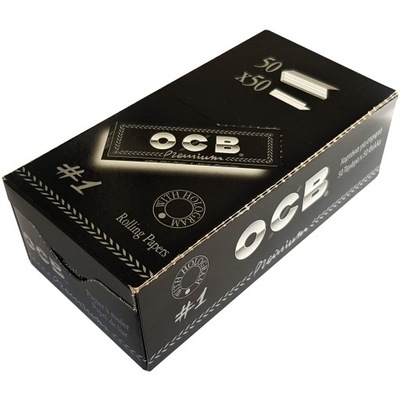 50x Bibułki Bletki OCB Premium No.1 50szt.
