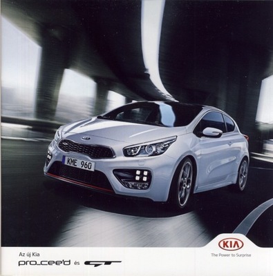 Kia Pro Ceed GT prospekt 2015 Węgry - milautoparts-fr.ukrlive.com