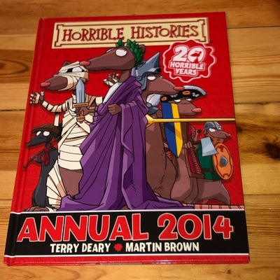 Książka angielska Horrible Histories T.Deary Brown