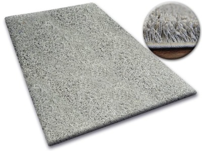 DYWAN SHAGGY 60x100 szary 5cm jednolity @11873