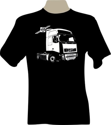 KOSZULKA T-shirt z nadrukiem fana volvo truck FH