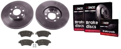 DISQUES + SABOTS DE FREIN DACO AVANT LAGUNA MEGANE I II SCEN - milautoparts-fr.ukrlive.com