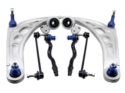 BMW 3 E46 SET SWINGARM SUSPENSION SWINGARMS +TULEJE +LACZNIK I+KONCOWKI - milautoparts.fr