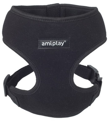 AmiPlay Szelki bezuciskowe DENVER dla psa 45-60cm rozm.L - czarne