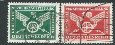 NIEMCY REICH MI 370-371 KASOWANE